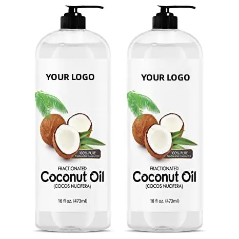 Оптовая продажа натуральное пищевое чистое Кокосовое масло чистое органическое чистое масло для массажа эфирное масло