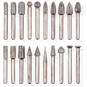 雕刻机用金刚石工具雕刻石材金刚石雕刻钻头数控雕刻工具 - Product Image 1