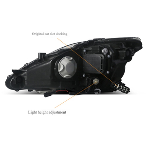 Yükseltme far takımı LED farlar için 2006-2012 Lexus IS250 IS300 ön işık meclisi dönme sinyali DRL fabrika fiyatları - Product Image 5