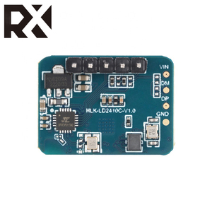 TZ LD2410C insan vücudu var sensör 24GHz milimetre dalga mmWave Radar kalp atışı dedektörü Radar hareket sensörü - Product Image 4