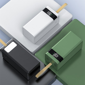 Real Fast Charging 22.5W PD <strong>QC3.0</strong> Large Capacity 5 <strong>Output</strong> 3 <strong>Input</strong> LED Portable Charger Powerbank 60000 Mah <strong>Power</strong> <strong>Bank</strong> - Product Image 5
