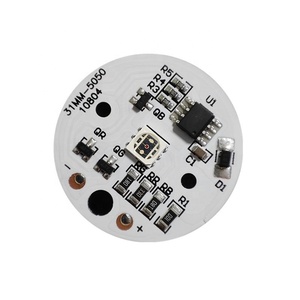 DC5V Multicolor <strong>LED</strong> <strong>RGB</strong> Light Circuit PCB Board With IR 24keys Remote Control Diameter 31mm for 3D NIght Light Moon Lamp - Product Image 5