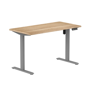 Motor eléctrico de lujo para sentarse para pararse, escritorio para juegos de ordenador, marco blanco, marco de escritorio de altura ajustable para mesa de oficina - Product Image 4