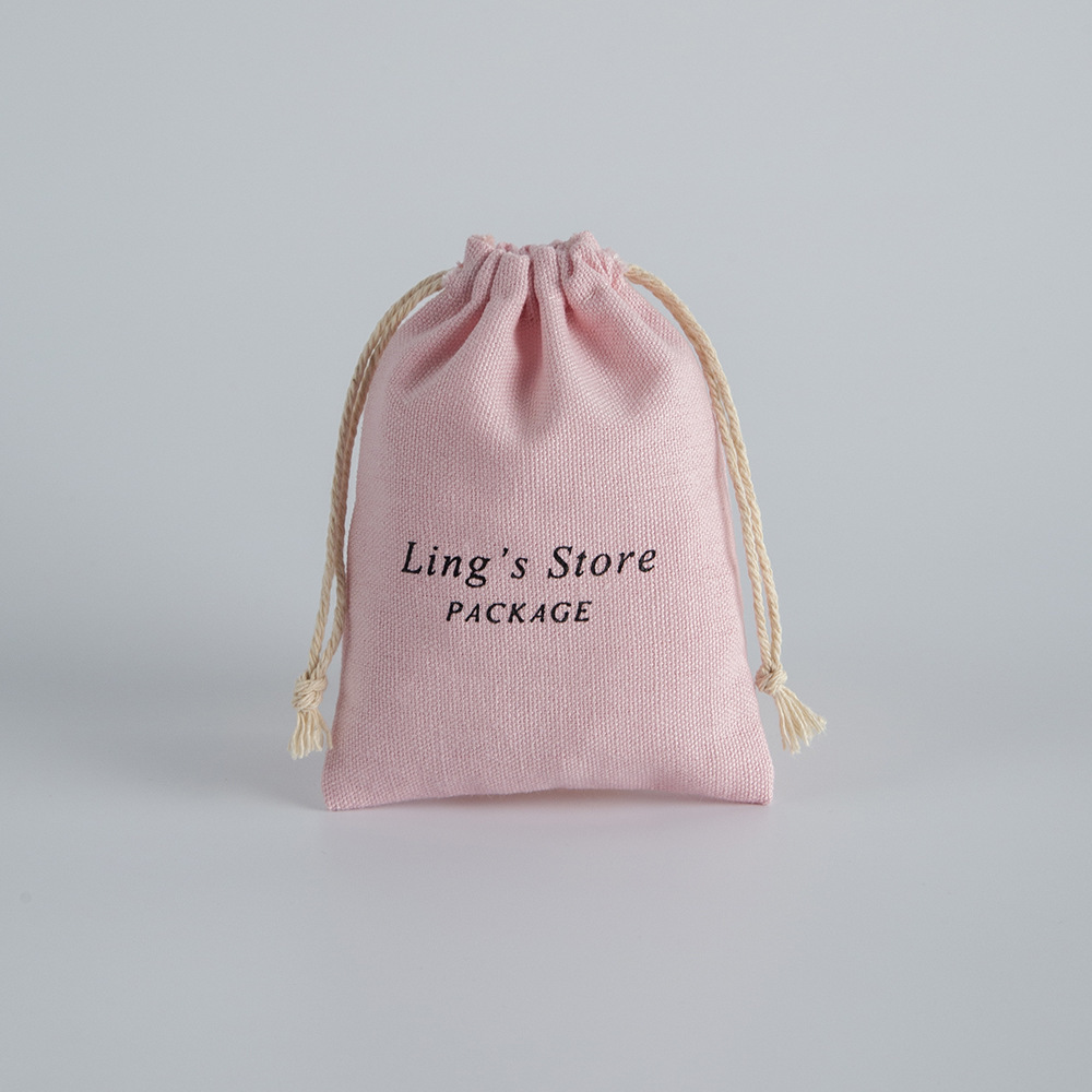 Sac seau rose - motif à pois sans logo