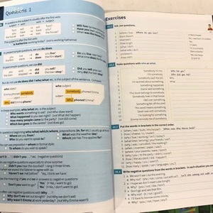 剑桥英语语法使用3 pcs专用练习册，用于提高中小学生的英语语法