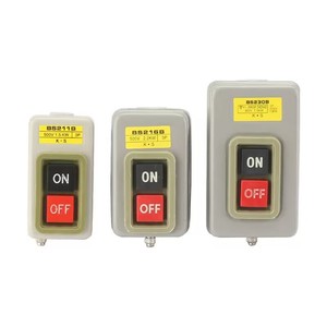 Başlat düğmesi anahtarı AC380V üç fazlı BS211B BS216B BS230B Motor kontrol Start Stop anahtarı - Product Image 1