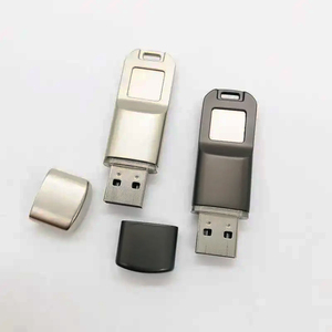 Dual-Purpose 64GB USB 3.0 Type-C Interface <strong>Memory</strong> Disk Fingerprint <strong>Encryption</strong> <strong>Flash</strong> Drive Pen for Computer Mobile Phone Metal - Product Image 3