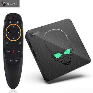 Promosyon Amlogic S922X Quad Core Beelink GT-kral Android 9.0 TV kutusu 4GB DDR4 64GB flaş 4K akıllı android medya oynatıcı GT kral - Product Image 1