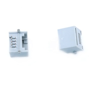 YZlink özel RJ12 dişi konnektör 8P8C sağ bağlantı noktası PCB Jack RJ11 ağ arabirim soketi - Product Image 6