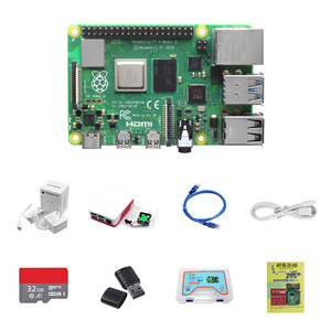 Neuer Original Raspberry Pi 4B 1GB 2GB 4GB 8GB Linux Computer auf Lager Raspberry Pi 4 Modell B Offizielle Basic Kits Development Board