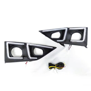 ไฟวิ่งกลางวัน LED 1คู่สำหรับรถยนต์ Isuzu D-MAX 2020 2021ไดนามิกสัญญาณไฟเลี้ยวสีเหลืองรถ12V - Product Image 4