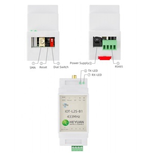 Heyuan 1km drahtloses HF-Modul mit großer Reichweite 433MHz Lora Mesh Radio Networking Module Daten übertragungs terminal