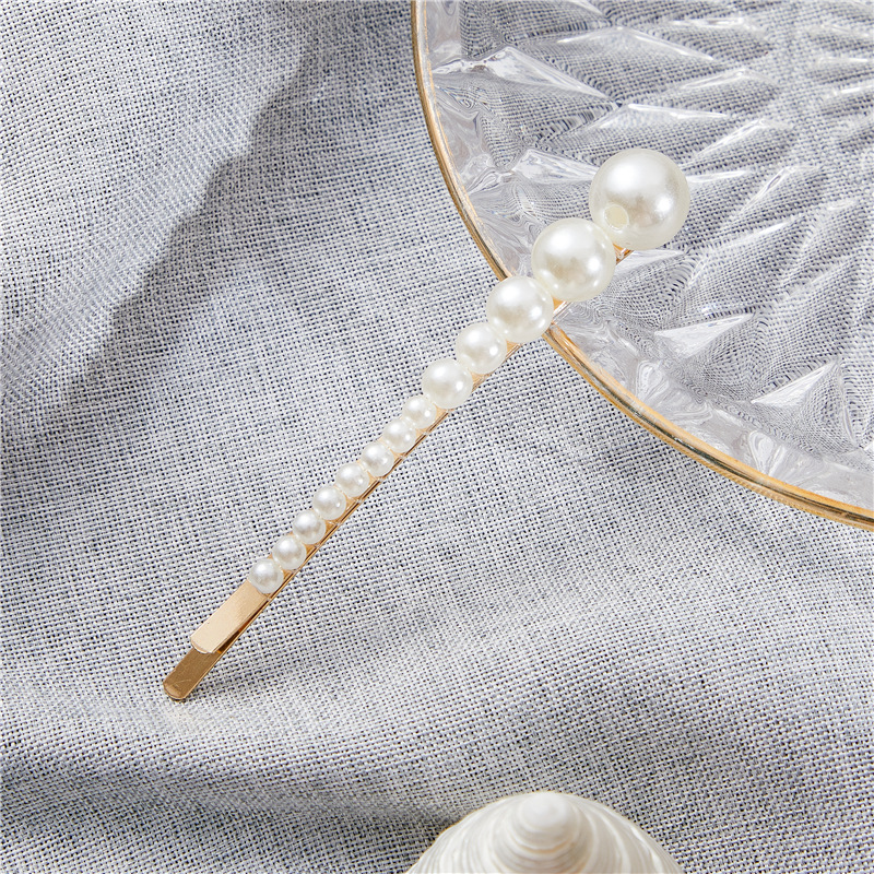 blanc J0412-Grosse perle 85cm