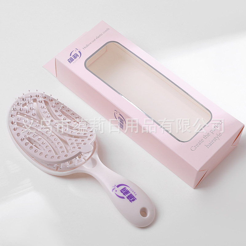 Peigne de nettoyage blanc cassé, en boîte
