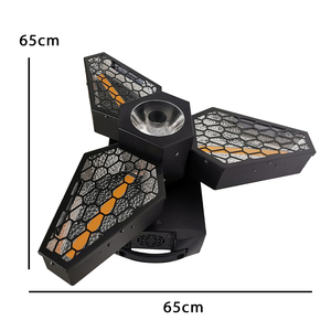 RGBW 3in1 4in1 Infinite Rotating Maple Leaf Retro Pixel Dmx Retro Concert Background <strong>Led</strong> Strobe Triangle Retro Light - Product Image 4