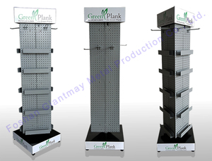 Heavy Duty Triangle Peg board Rotierender Displayst änder Rack Drehbarer Produkt regal halter für den Einzelhandel - Product Image 5