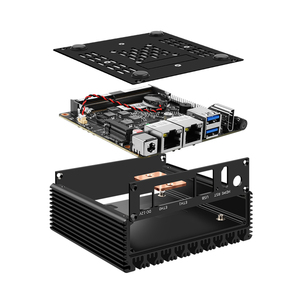 Intel Celeron N3050 N3700 J4125 Dual Lan RJ45 Mini Computer senza ventola Mini supporto 24x7 Watchdog Linux/Windows Micro X86 Mini PC - Product Image 6