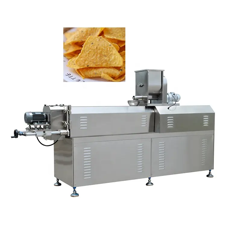 Full automatic professional doritos production line doritos corn chips snacks production line