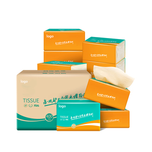 Wholesale Cheap Ultra Soft Embossed 3-Ply Standard Facial <strong>Tissue</strong> Virgin Pulp Printed Pocket <strong>Tissue</strong> for Travel - Product Image 2