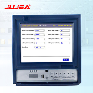 Registrador de datos de temperatura y humedad USB multicanal Gráfico de barras Curva Grabadora sin papel Salida de alarma - Product Image 6