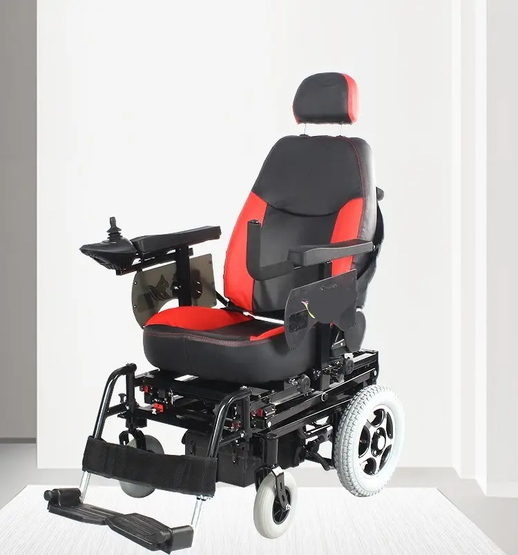 高さ調節可能なシート車椅子パワーリフトアップシート調節可能な高さ昇降ポータブル車椅子