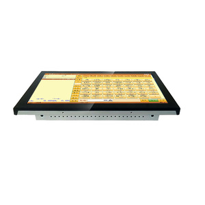 Alta Resolución 15 pulgadas 1024*768 TFT pantalla táctil resistiva monitor LCD Entrada de video compuesto con entrada HD
