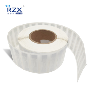 Impinj MONZA R6P <strong>Inlay</strong> ISO 18000-6C/EPC GEN2 RFID Tag Adhesive <strong>UHF</strong> Rfid Tag for Turnover Box Tracking - Product Image 4