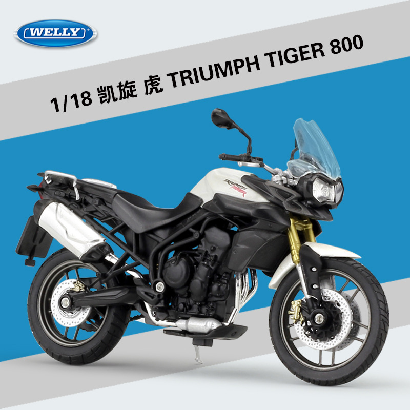 Triumph Tigre 800 blanc