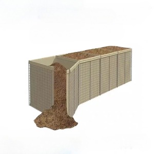 Sicherheits basis Sicherheit Blast Wall Zusammen klappbare Verteidigung Fort Bunker Blast Cage Blast <span class=keywords><strong>Net</strong></span> Lock Schnalle Sandsack