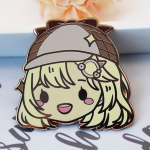 Trẻ Em Quà Tặng Hot Bán Phim Hoạt Hình Mỹ Cô Gái Ngọt Ngào Thiết Kế Trâm <span class=keywords><strong>Pin</strong></span> Phù Hiệu Tùy Chỉnh Anime Headshot Logo Men Cứng Kim Loại <span class=keywords><strong>Pin</strong></span> - Product Image 5