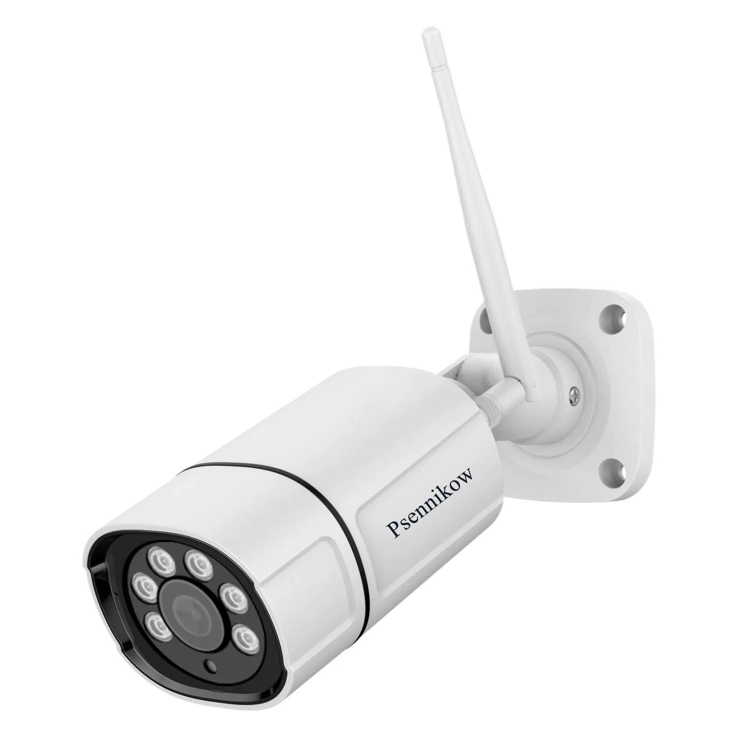 WiFi IP kamera 1080P 2.0MP IR iki yönlü ses kablosuz gözetim açık CCTV Bullet kamera Metal P2P