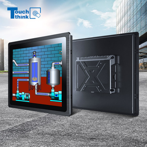 Monitor de pantalla táctil de diseño de Marco abierto de alto rendimiento PC de panel táctil integrado de grado industrial para sistemas de automatización