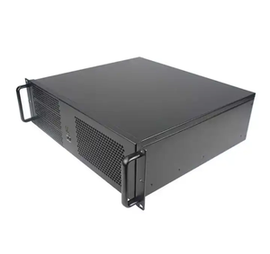 産業用3U ATXサーバーシャーシケースプラスチックラックマウントIPCエンクロージャー冷却ファンとPSU電源在庫 - Product Image 1
