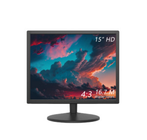 Monitor de escritorio de 15 pulgadas con respuesta rápida para oficina/hogar - Product Image 1