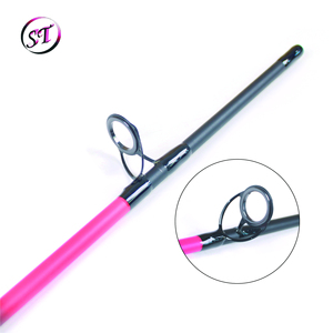 SHUNTAI olta takımı/SPIN 40-210/eğirme çubuk/2.1m/2 bölümler/hızlı hareket/100% E-GLASS