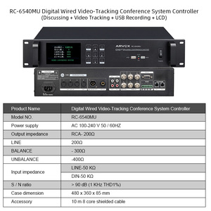 <strong>Free</strong> Large Office Equipment Profession Microphone Confer Room Camera Video Group Digital Conference System Controller From China - Product Image 2