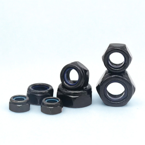 Thv ốc vít Việt Nam DIN 985 / ISO 10511 Class <span class=keywords><strong>8</strong></span> 10 Đen Nylon chèn khóa <span class=keywords><strong>Nut</strong></span> giá tốt nhất - Product Image 2