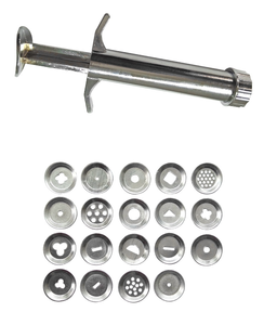 DIY合金陶器粘土泥浆挤出机挤压机雕刻工具带尖端模具聚合物造型雕刻蛋糕装饰工具 - Product Image 6