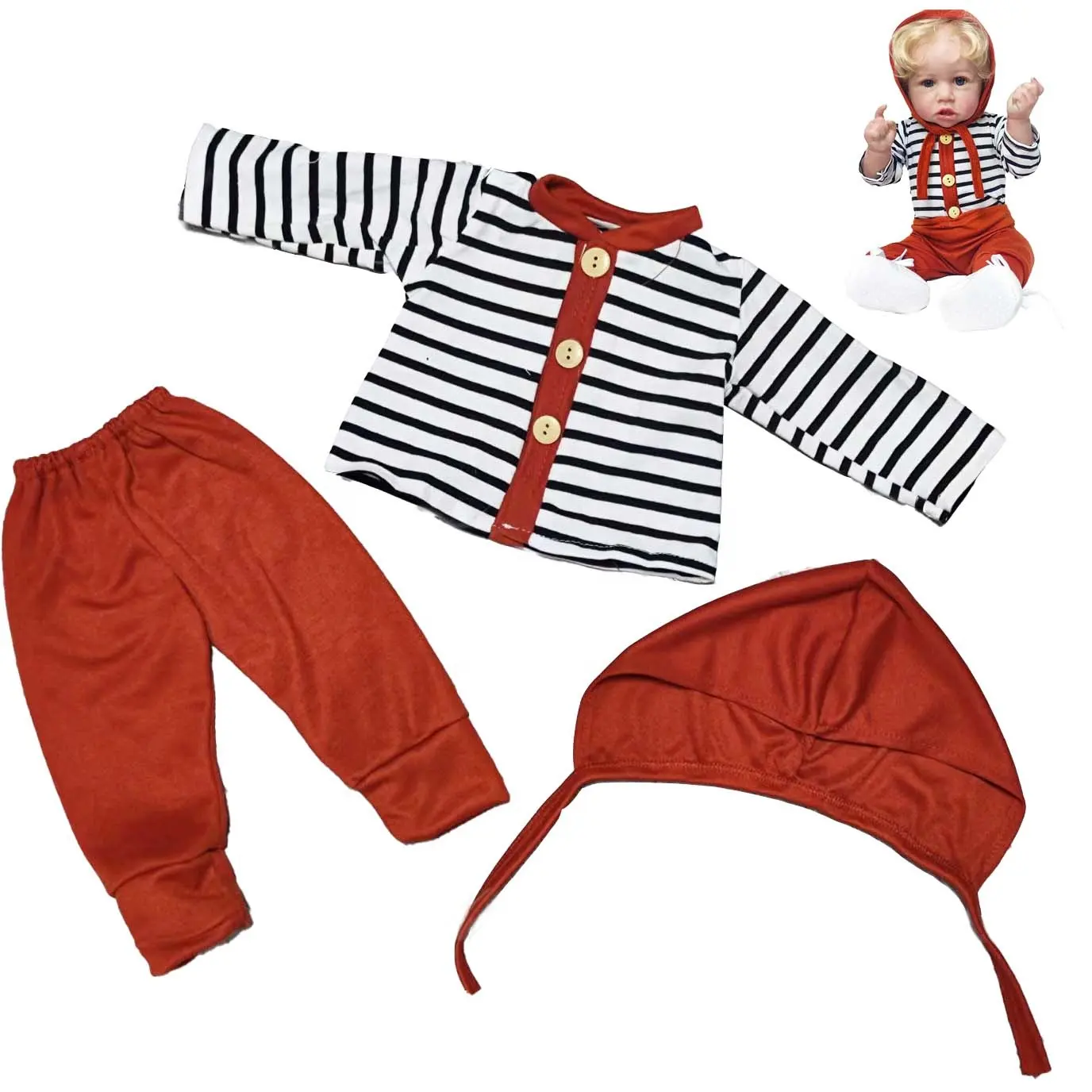 Muñeca Boneca Bebe, gran oferta, ropa de muñeca de 18 pulgadas, zapatos, accesorios, estilos combinados, traje para regalos