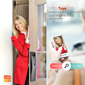 Tuya App Phone sblocco remoto wifi Smart Lock 3d riconoscimento del volto digitale blocco della porta con codice Nfc blocco della chiave di sicurezza - Product Image 2