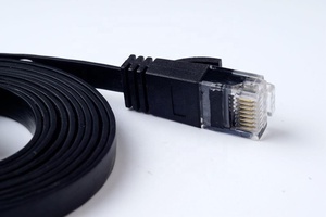 cantell Cat6 <strong>Ethernet</strong> Cable <strong>flat</strong> Network cables utp Cat6 patch cord 1m Computer cable with Rj45 Connectors - Product Image 5