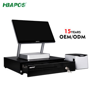 HBAPOS All in One Touch Screen Pos <strong>System</strong> 15.6inch Aluminum Alloy Pos Machine with I3 I5 I7 N97 CPU - Product Image 6