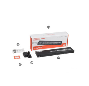 Divisor HDMI 1 en 12 salidas HDMI 1 en 12 divisor de pantalla de alta definición FJ-4K1010