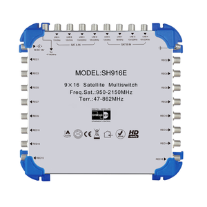 Hejia Factory直接スタンドアロン9インチサテライトマルチスイッチDisEqC2.0信号9インチ16出力信号スイッチ - Product Image 2