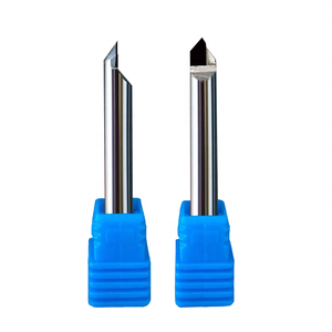 PCD Diamond End Mills Milling <strong>Cutter</strong> Acrylic Copper Aluminum Alloy Sheet Cutting and Chamfering Processing Router Bits - Product Image 3
