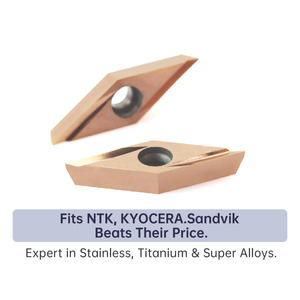 Vcgt1103005 Vcgt110301 02 Y bê tông <span class=keywords><strong>Carbide</strong></span> chèn cho OD quay của thép và không gỉ carburo inserto cho <span class=keywords><strong>CNC</strong></span> tiện quay - Product Image 2