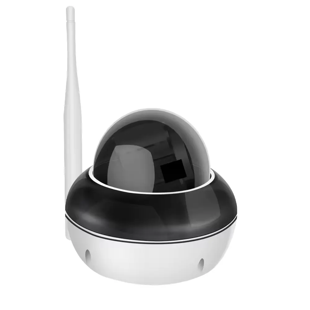 투야 CCTV IP66 WiFi 돔 카메라 5MP 360 도 광각 인간 동작 자동 추적 홈 보안을위한 양방향 인터콤 카메라