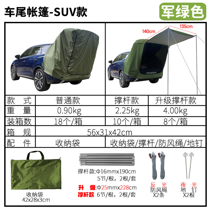 รุ่น SUV อเนกประสงค์ - สีเขียวทหาร