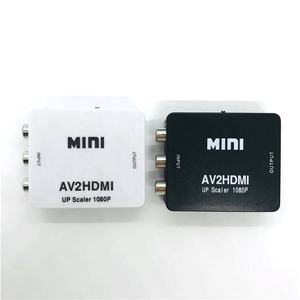 Convertidor pequeño Mini RCA AV CVBs A Adaptador HDMI RCA a salida HDMI Adaptador convertidor AV a HDTV de 3 pines - Product Image 6