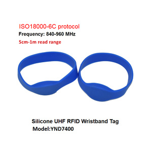 Wristband RFID Tag Uhf Personnel ID Tag <strong>Program</strong> / <strong>Read</strong> and <strong>Write</strong> Short Range Passive Rfid Uhf Iso Tag 840-960mhz - Product Image 6